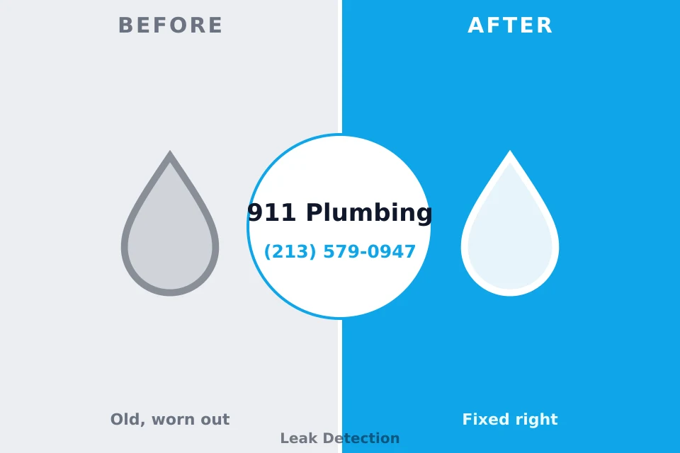 Before and after: plumbing company Grafton, WI